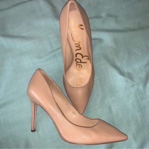 Sam Edelman Heels Nude Pointed